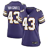 Zennovawear Women's Minnesota Vikings Andrew Van Ginkel Purple Alternate Game Jersey