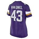 Zennovawear Women's Minnesota Vikings Andrew Van Ginkel Purple Team Game Jersey