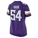 Zennovawear Women's Minnesota Vikings Anthony Barr Purple Team Game Jersey