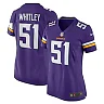 Zennovawear Women's Minnesota Vikings Benton Whitley Purple Home Game Player Jersey