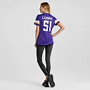 Zennovawear Women's Minnesota Vikings Blake Cashman Purple Team Game Jersey