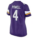 Zennovawear Women's Minnesota Vikings Brandon Powell Purple Game Jersey