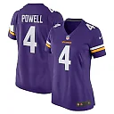Zennovawear Women's Minnesota Vikings Brandon Powell Purple Game Jersey