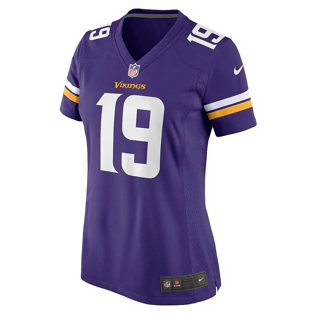 Zennovawear Women's Minnesota Vikings Brett Rypien Purple Game Jersey