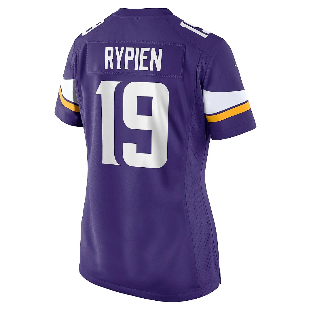 Zennovawear Women's Minnesota Vikings Brett Rypien Purple Game Jersey