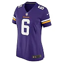 Zennovawear Women's Minnesota Vikings Brian Asamoah II Purple Game Jersey