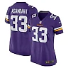 Zennovawear Women's Minnesota Vikings Brian Asamoah Purple Player Game Jersey