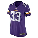 Zennovawear Women's Minnesota Vikings Brian Asamoah Purple Player Game Jersey