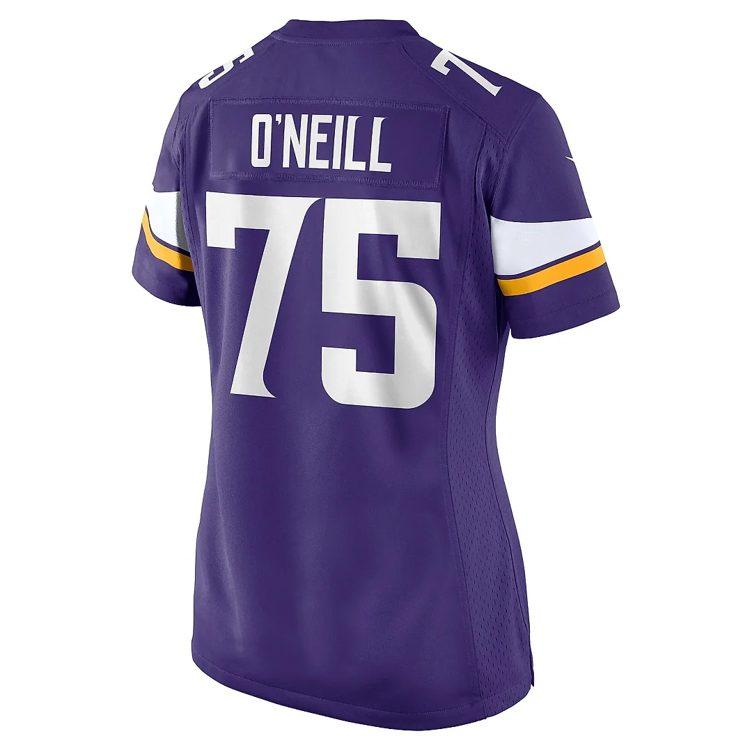 Zennovawear Women's Minnesota Vikings Brian O'Neill Purple Game Jersey