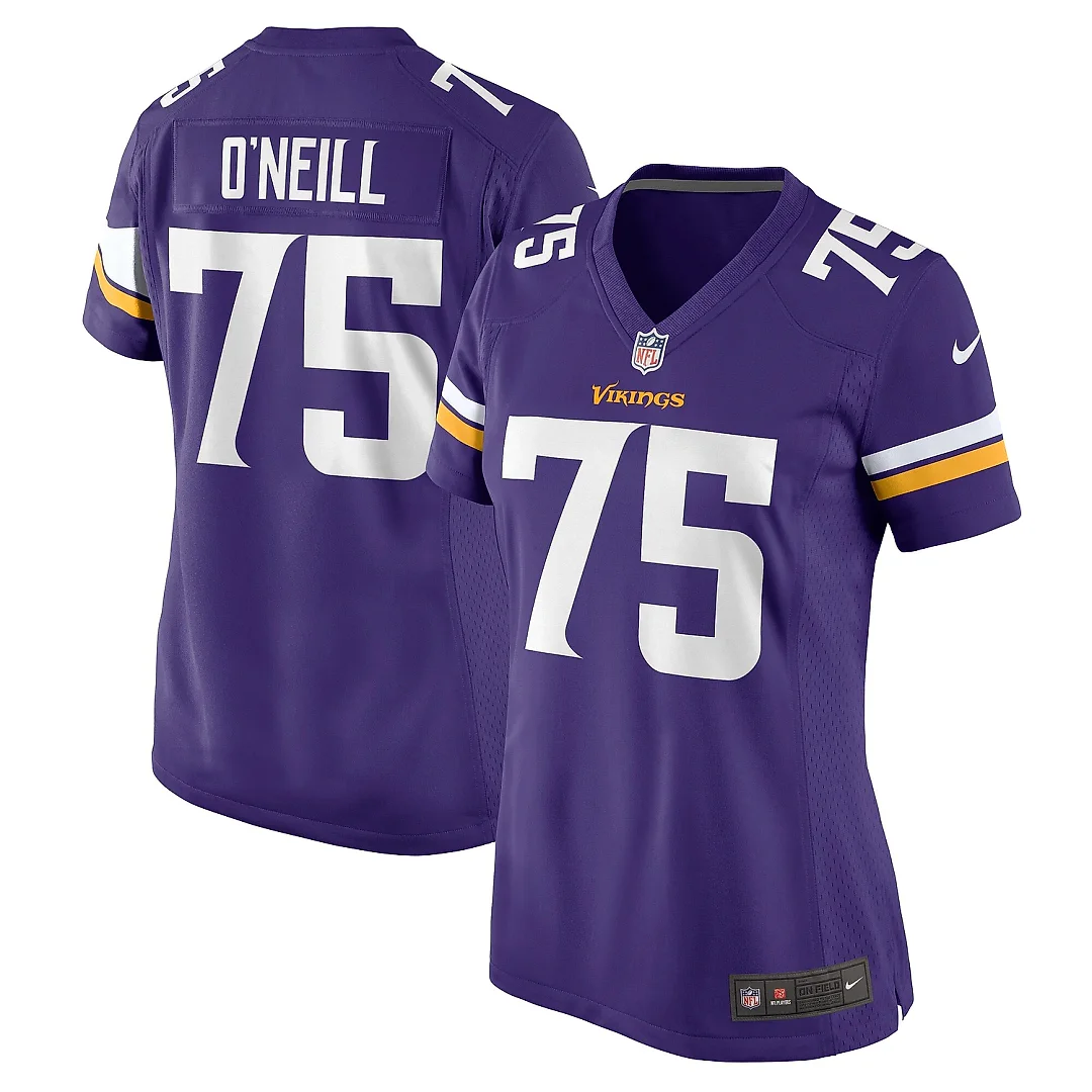 Zennovawear Women's Minnesota Vikings Brian O'Neill Purple Game Jersey