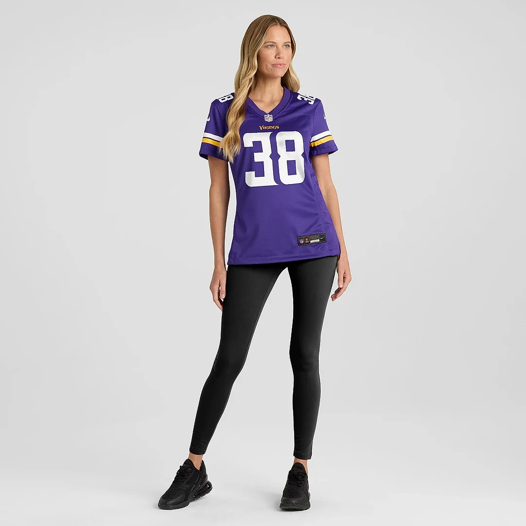 Zennovawear Women's Minnesota Vikings Bryant Koback Purple Home Game Player Jersey