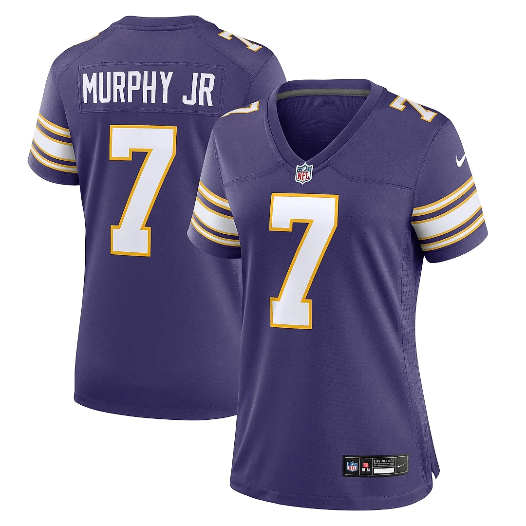 Zennovawear Women's Minnesota Vikings Byron Murphy Jr. Purple Classic Player Game Jersey
