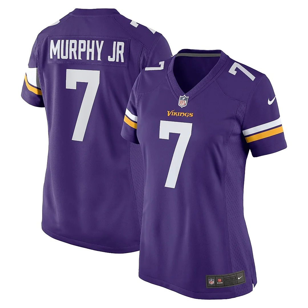 Zennovawear Women's Minnesota Vikings Byron Murphy Jr. Purple Game Jersey