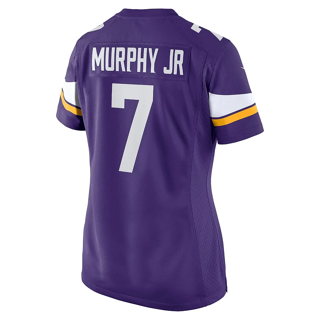 Zennovawear Women's Minnesota Vikings Byron Murphy Jr. Purple Game Jersey