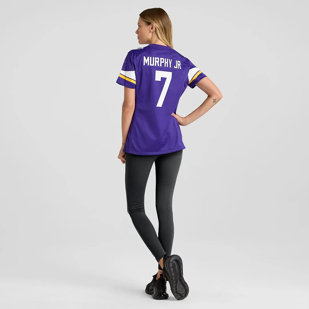 Zennovawear Women's Minnesota Vikings Byron Murphy Jr. Purple Game Jersey