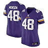 Zennovawear Women's Minnesota Vikings Calvin Munson Purple Game Jersey