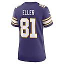 Zennovawear Women's Minnesota Vikings Carl Eller Purple Classic Retired Player Jersey