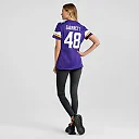 Zennovawear Women's Minnesota Vikings Chris Garrett Purple Home Game Player Jersey