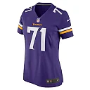 Zennovawear Women's Minnesota Vikings Christian Darrisaw Purple Game Jersey