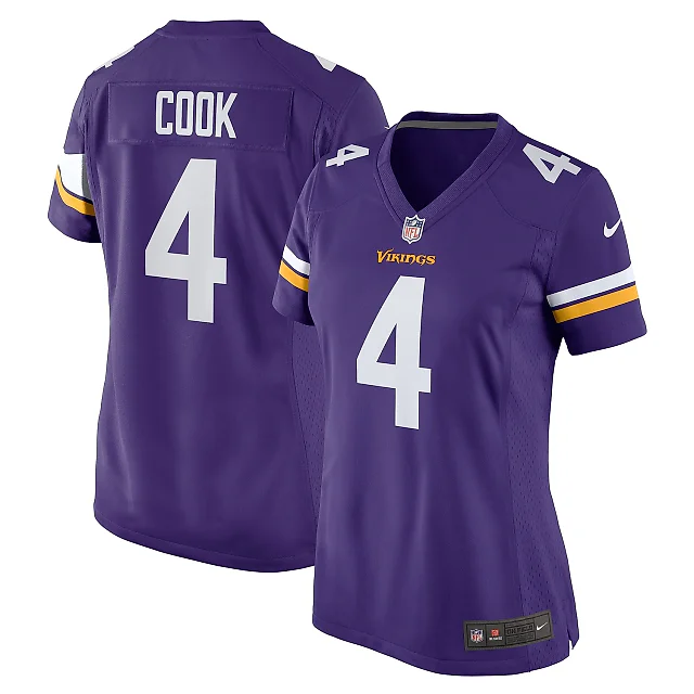 Zennovawear Women's Minnesota Vikings Dalvin Cook Purple Player Jersey