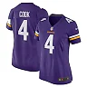 Zennovawear Women's Minnesota Vikings Dalvin Cook Purple Player Jersey