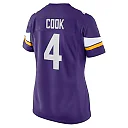 Zennovawear Women's Minnesota Vikings Dalvin Cook Purple Player Jersey