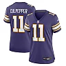 Zennovawear Women's Minnesota Vikings Daunte Culpepper Purple Classic Retired Player Game Jersey