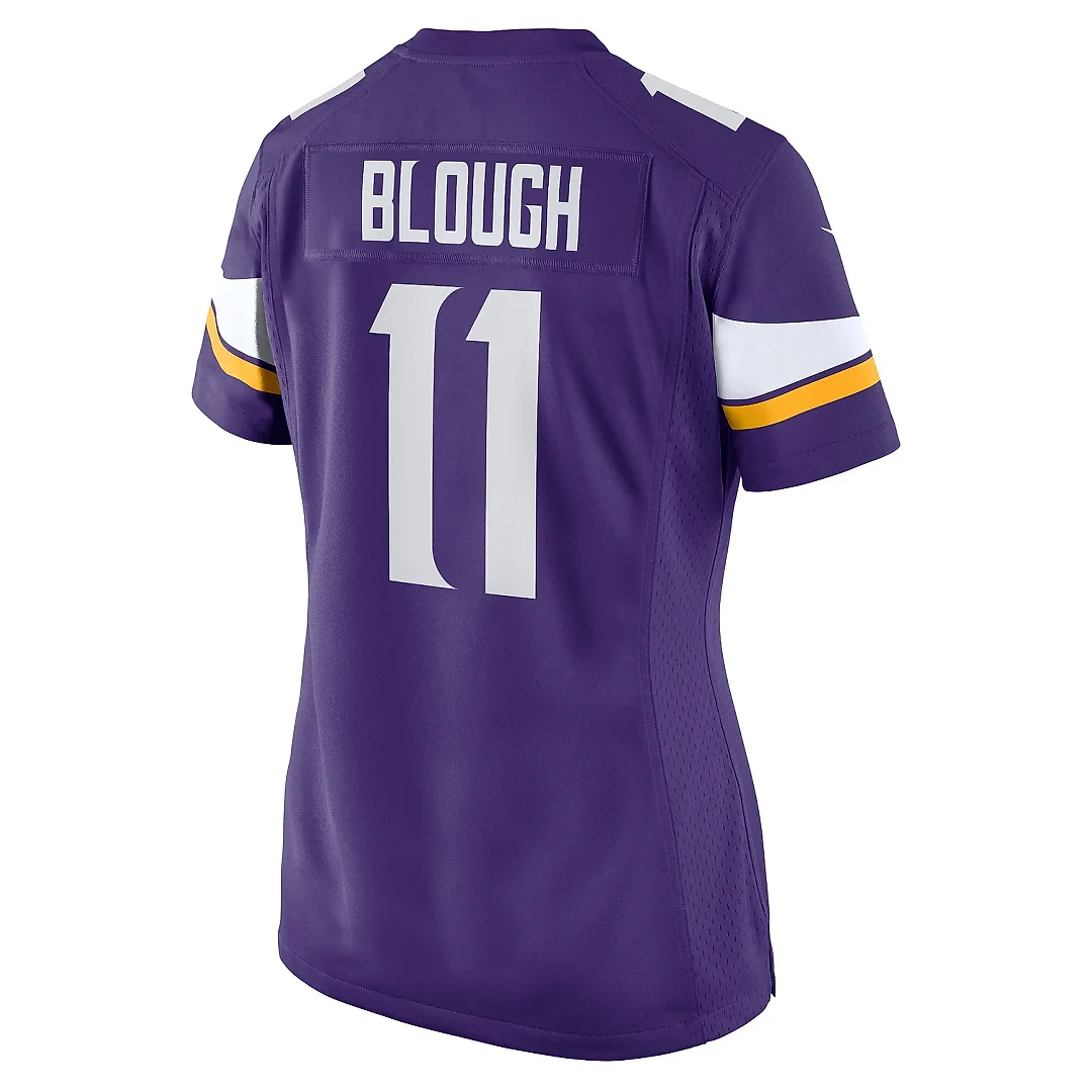 Zennovawear Women's Minnesota Vikings David Blough Purple Home Game Player Jersey