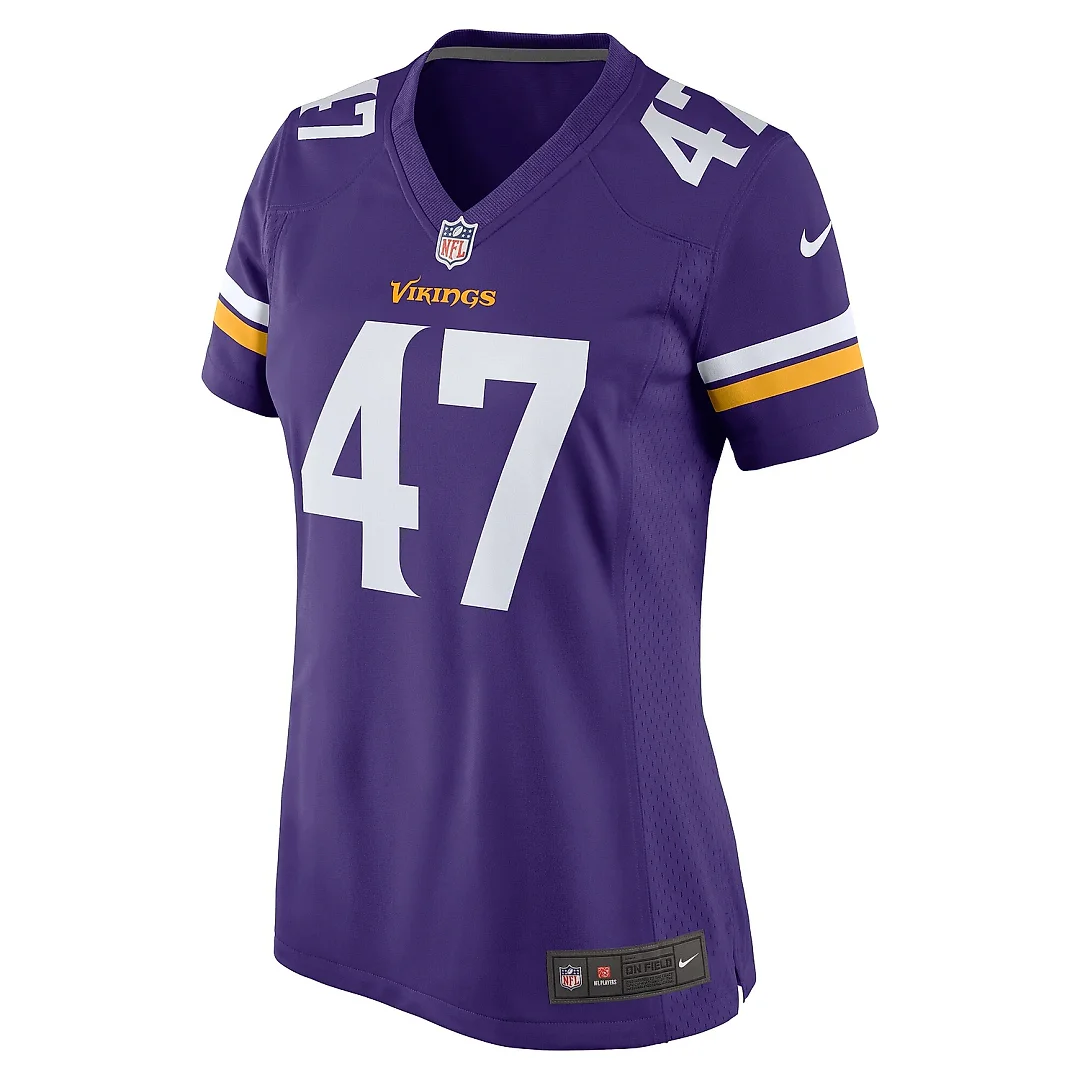 Zennovawear Women's Minnesota Vikings Dwight McGlothern Jr. Purple Game Jersey
