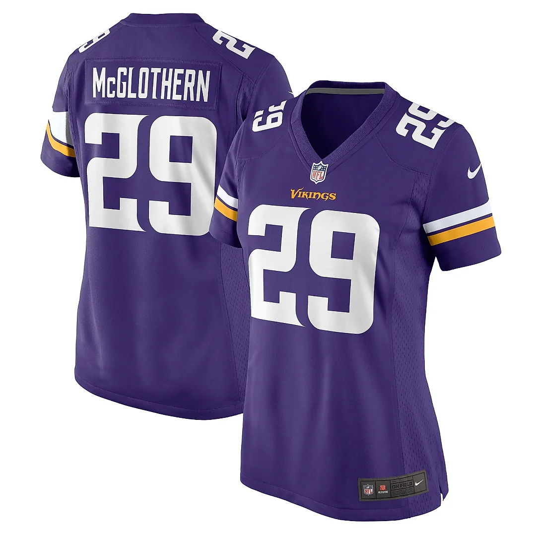 Zennovawear Women's Minnesota Vikings Dwight McGlothern Purple Game Jersey