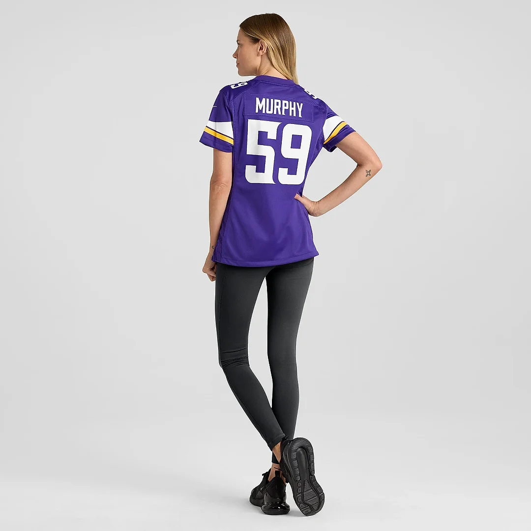 Zennovawear Women's Minnesota Vikings Gabriel Murphy Purple Game Jersey