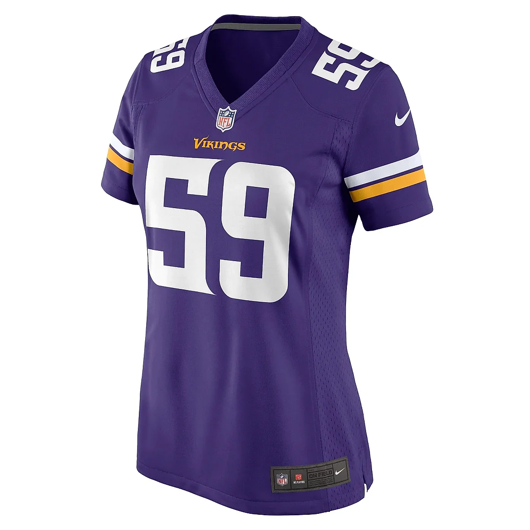 Zennovawear Women's Minnesota Vikings Gabriel Murphy Purple Game Jersey