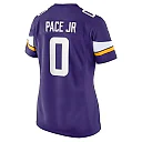 Zennovawear Women's Minnesota Vikings Ivan Pace Jr Purple Game Jersey