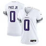 Zennovawear Women's Minnesota Vikings Ivan Pace Jr White Alternate Game Player Jersey