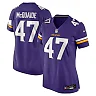 Zennovawear Women's Minnesota Vikings Jake McQuaide Purple Game Jersey