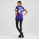 Zennovawear Women's Minnesota Vikings Jake McQuaide Purple Game Jersey