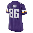 Zennovawear Women's Minnesota Vikings Jake Reed Purple Retired Player Game Jersey