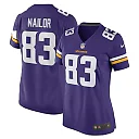 Zennovawear Women's Minnesota Vikings Jalen Nailor Purple Game Player Jersey