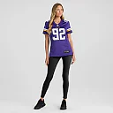 Zennovawear Women's Minnesota Vikings James Lynch Purple Game Player Jersey