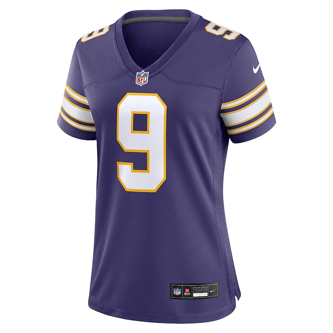 Zennovawear Women's Minnesota Vikings J.J. McCarthy Purple 2nd Alternate Player Game Jersey