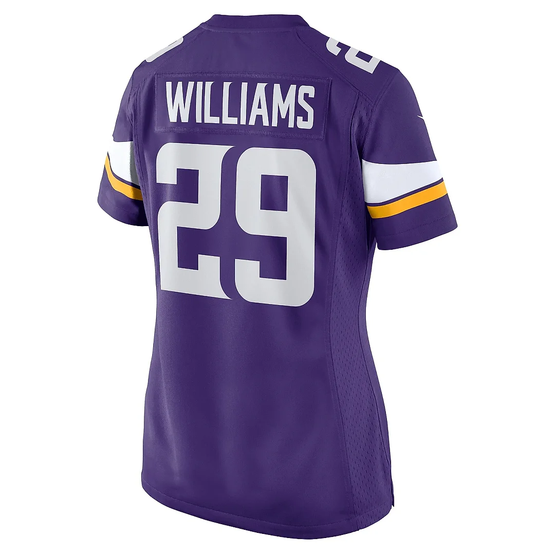 Zennovawear Women's Minnesota Vikings Joejuan Williams Purple Game Jersey