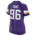 Zennovawear Women's Minnesota Vikings John Parker Romo Purple Game Jersey