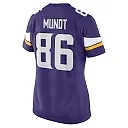 Zennovawear Women's Minnesota Vikings Johnny Mundt Purple Game Player Jersey