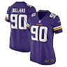 Zennovawear Women's Minnesota Vikings Jonathan Bullard Purple Game Jersey