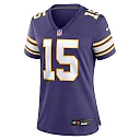 Zennovawear Women's Minnesota Vikings Joshua Dobbs Purple Alternate Game Jersey
