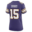 Zennovawear Women's Minnesota Vikings Joshua Dobbs Purple Alternate Game Jersey