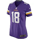 Zennovawear Women's Minnesota Vikings Justin Jefferson Purple Player Game Jersey