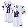 Zennovawear Women's Minnesota Vikings Justin Jefferson White Game Player Jersey