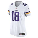Zennovawear Women's Minnesota Vikings Justin Jefferson White Game Player Jersey