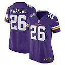 Zennovawear Women's Minnesota Vikings Kene Nwangwu Purple Game Jersey